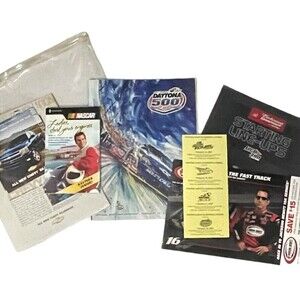 2007 49th Nascar Daytona 500 Program Complete W/ Ads & Original